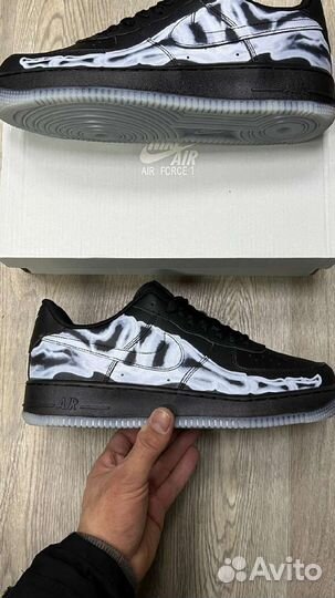 Кроссовки Nike Air Force 1 Skeleton Найк Айр Форс