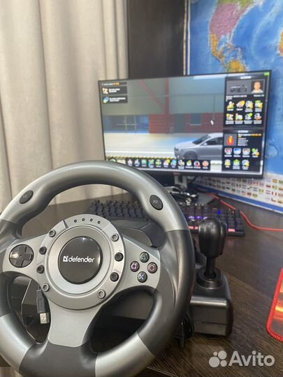 Игровой руль defender