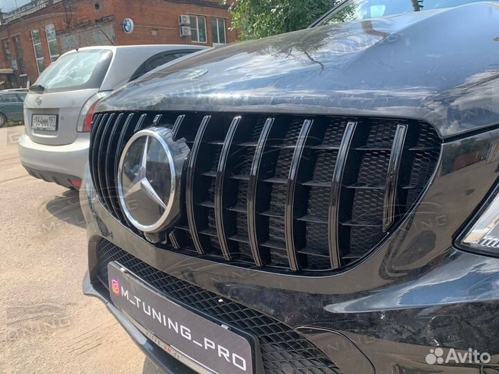 Решетка Mercedes GLE W166