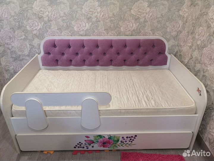 Детская кровать от 3 лет для девочки