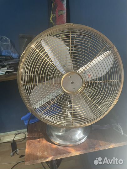 Вентилятор настольный мощный металлический