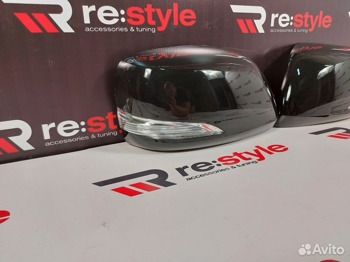 Накладки на зеркала Lexus LX570 2008-2011 N623