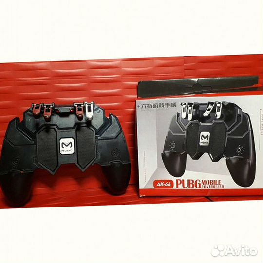 Геймпад - джойстик для pubg с 4-мя триггерами