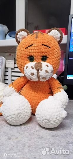 Вязанные игрушки ручной работы