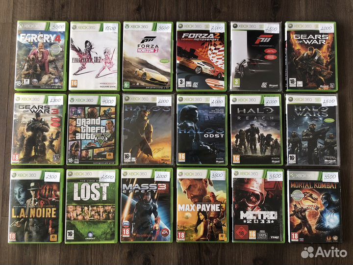 Игры Xbox 360 лицензия