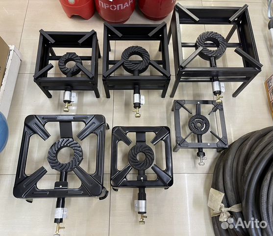 Плита/горелка газовая высокой мощности квадрат