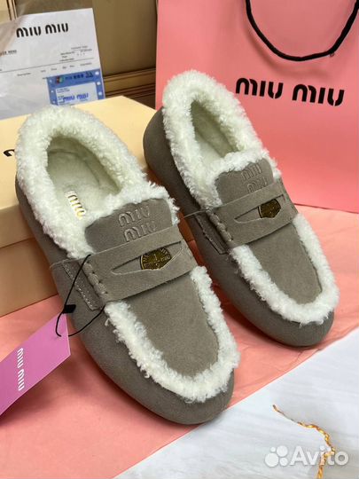 Мокасины Лоферы женские Miu Miu Размер 36-40