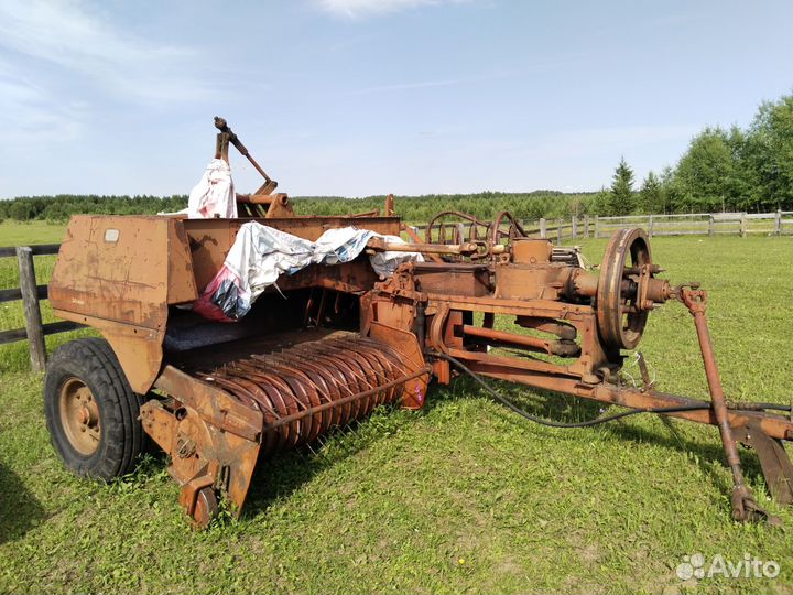 Пресс-подборщик Киргизстан ППЛ-Ф-1.6, 1989