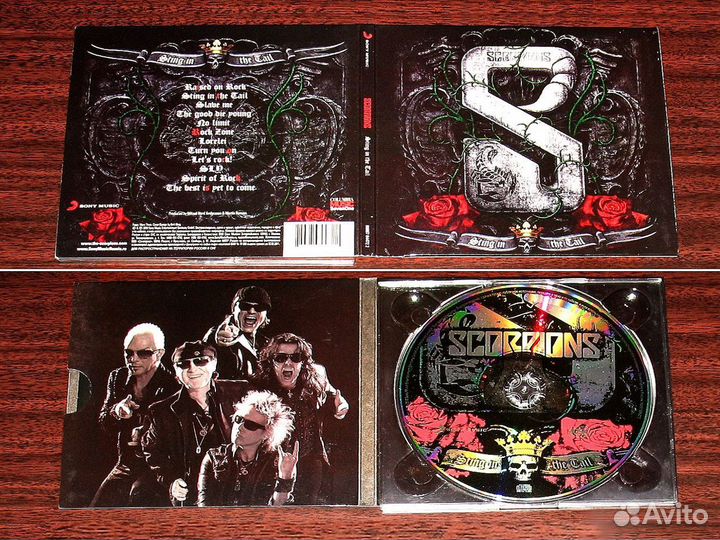 Scorpions: Sting In The Tail - cd диск + автограф