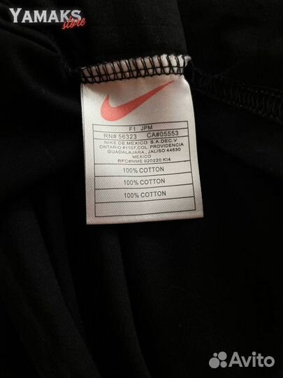 Футболка Nike оверсаз черная (M-XL)