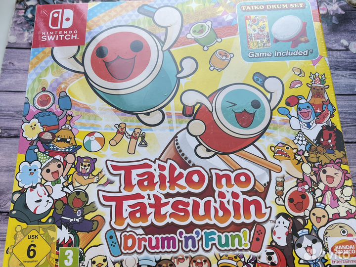 Taiko no tatsujin (барабан + игра) nintendo switch
