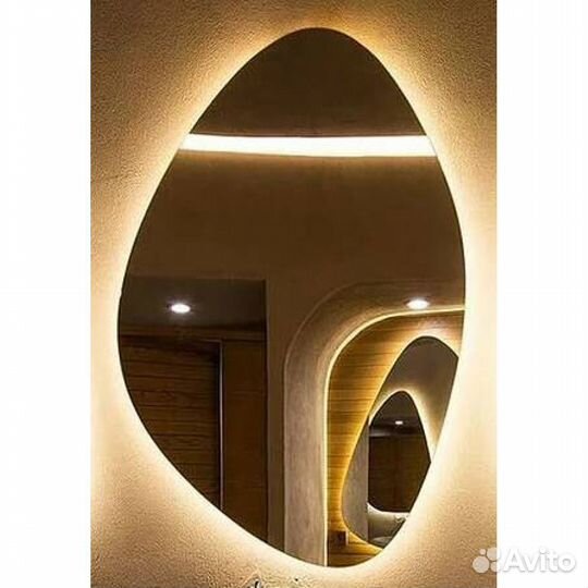 Зеркало на заказ с подсветкой