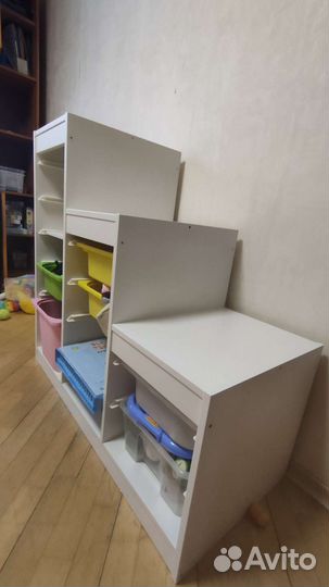 Стеллаж IKEA белый