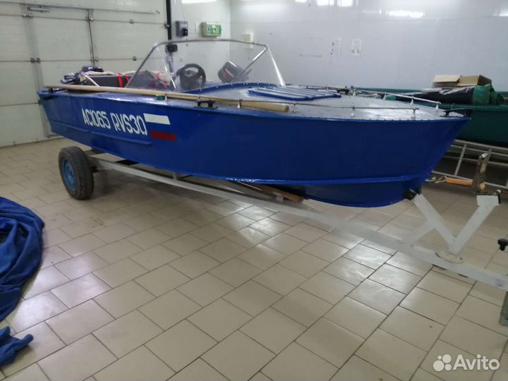 Моторная лодка прогресс 2М