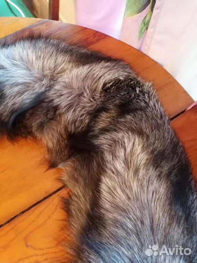 Мех. Воротник из чернобурки