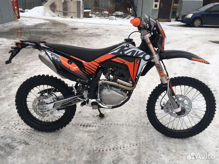 Мотоцикл кроссовый kayo T4 250 enduro PR