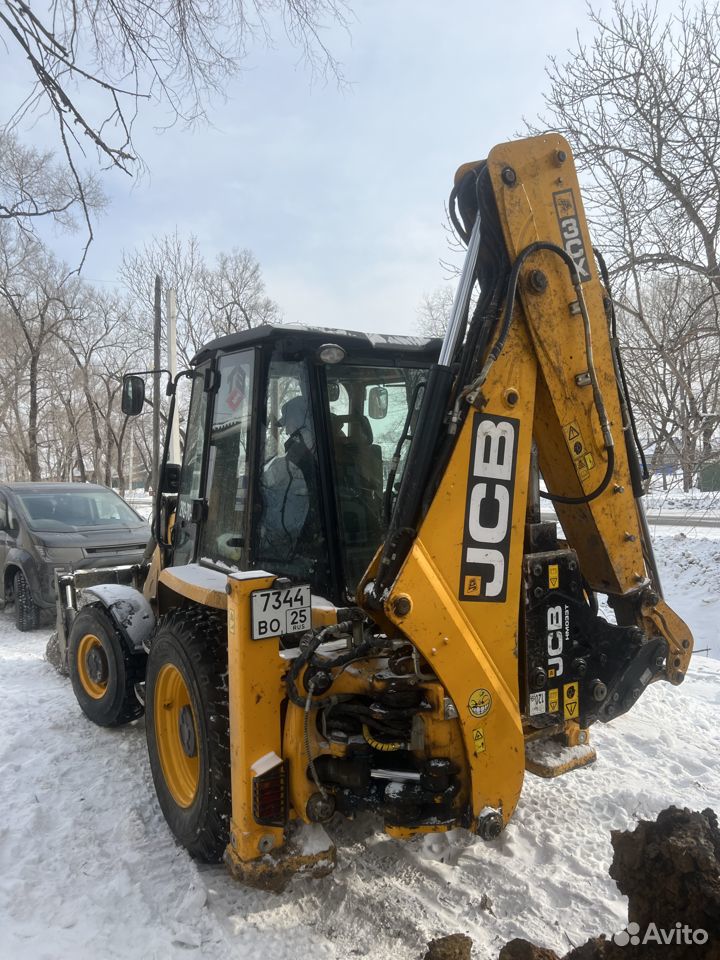 Услуги/аренда экскаватор-погрузчик JCB нал/безнал