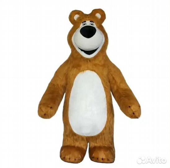 Надувной костюм медведя