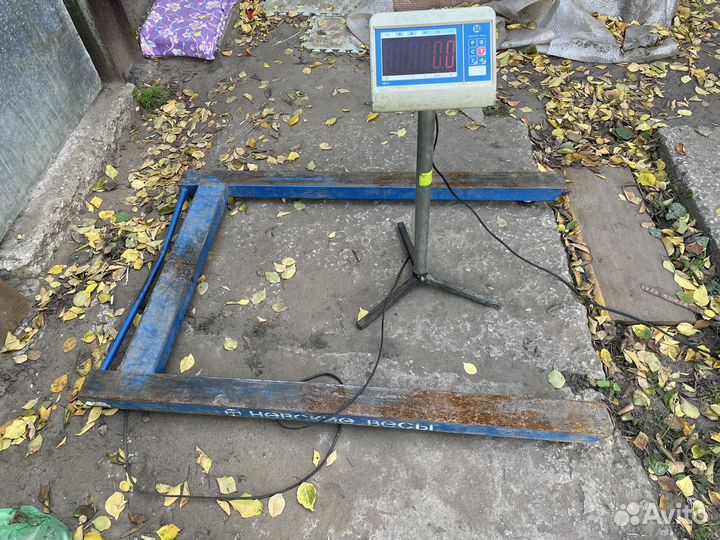 Весы палетные