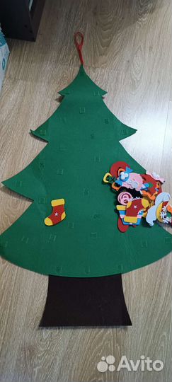 Ёлка из фетра