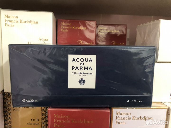 Acqua di parma набор 4 по 30мл