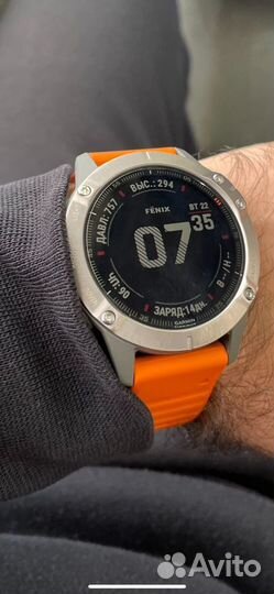 Garmin fenix 6 sapphire titanium