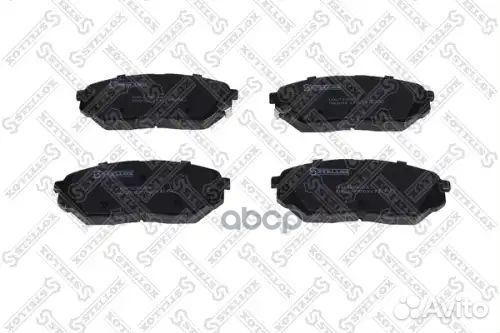 Колодки диск.п. с антискрип.пл. hyundai перед