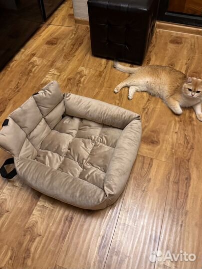 Автомобильное кресло лежанка для животных