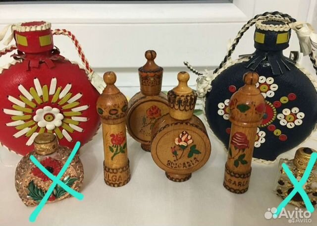 Флаконы для духов времен СССР