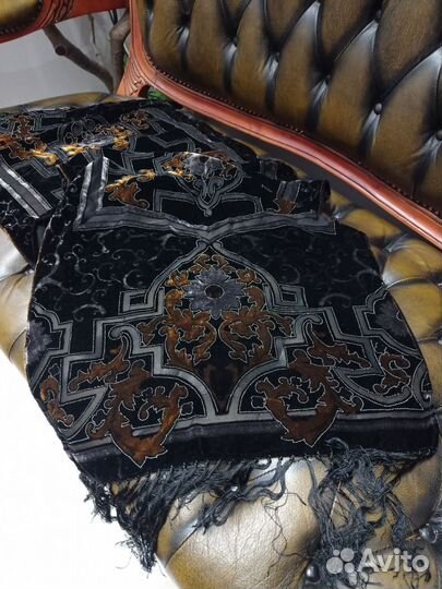 Палантин 175х50 панбархат на шелке из Венеции