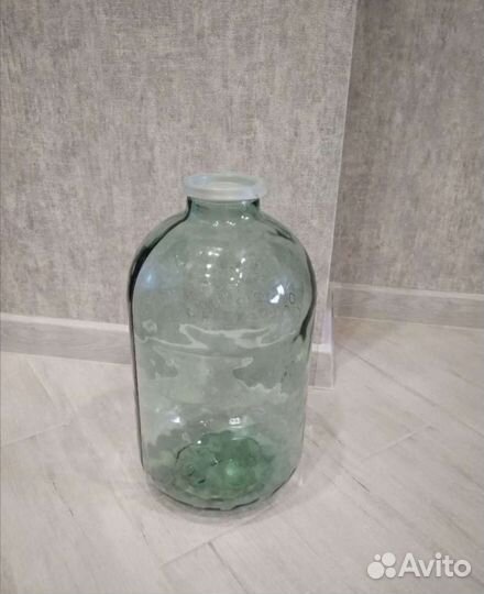 Банка стеклянная ско 10 литров (бутыль 10 л)