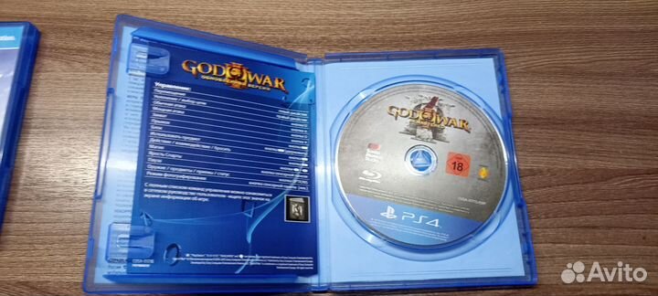 Диски на ps4 god of war