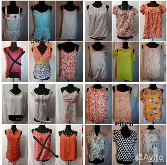 Топ майка футболки юбки