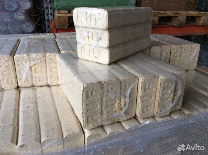 Топливные Брикеты RUF берёза оптом от 20 тонн