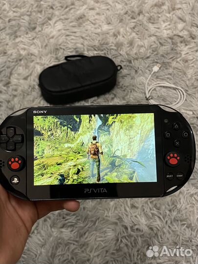 Sony ps playstation vita slim прошитая 64гб