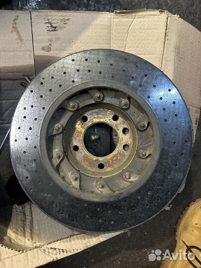 Карбонокерамические тормоза Porsche Cayenne