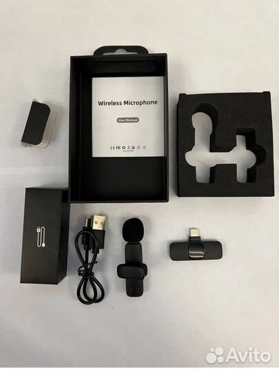 Петличный микрофон на apple