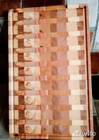 Доска разделочная торцевая