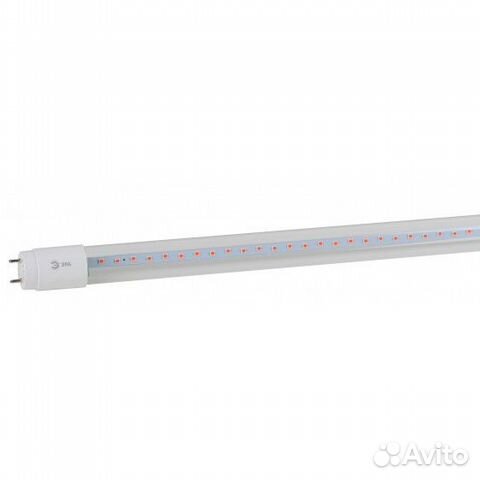 Лампа для растений LED fito-18W-RB-T8-G13-NL крас