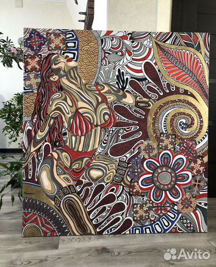 Картина в технике зенарт