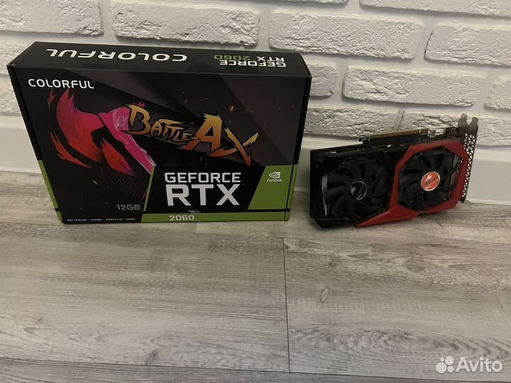Видеокарта RTX 2060 12gb