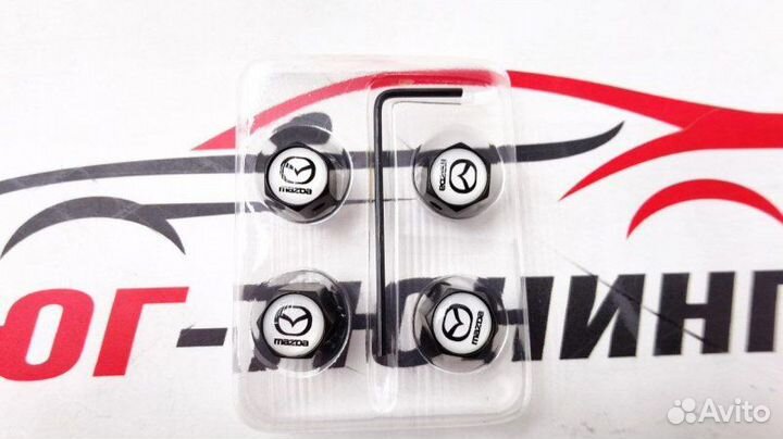 Колпачки на ниппель Mazda с анти кражей
