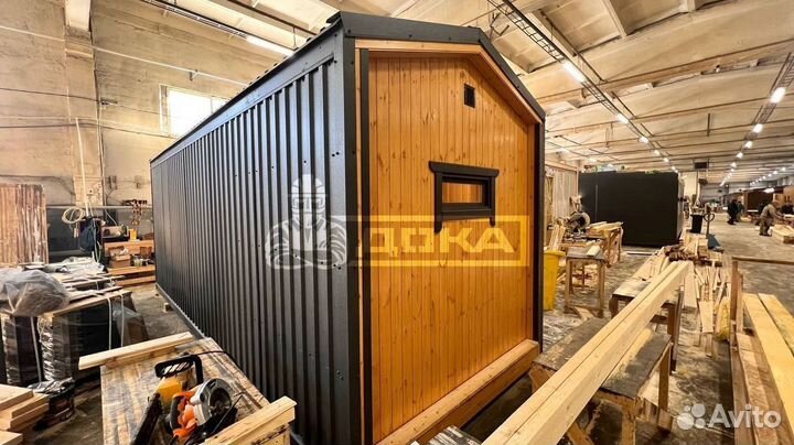 Баня каркасная с доставкой и монтажом