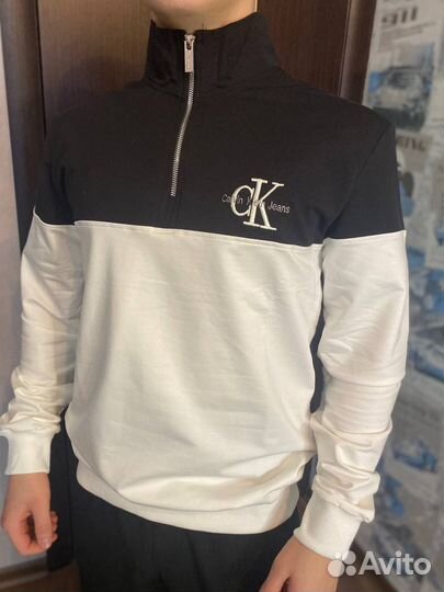 1/4 zip calvin klein