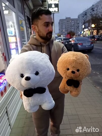 Плюшевый медведь новый