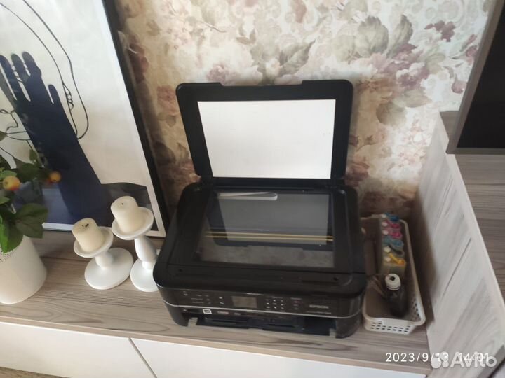 Мфу Epson Stylus Photo TX650 с снпч б/у