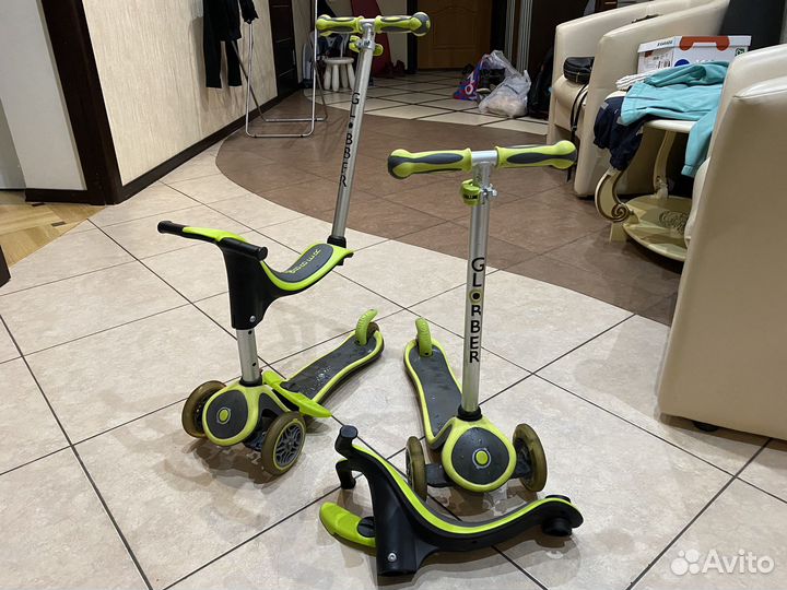 Самокат globber 2 в 1