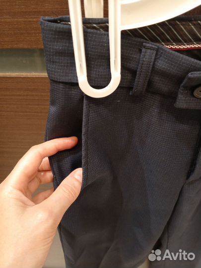 Брюки классические на мальчика 128-134