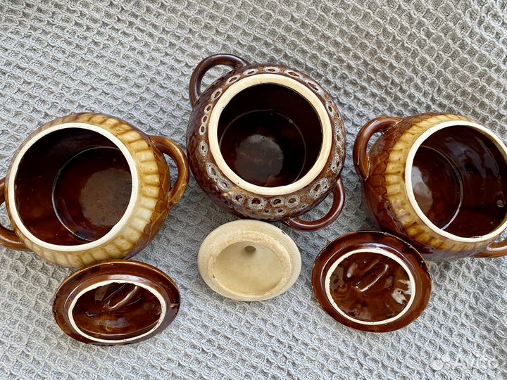 Горшок для запекания в духовке глиняные горшочки