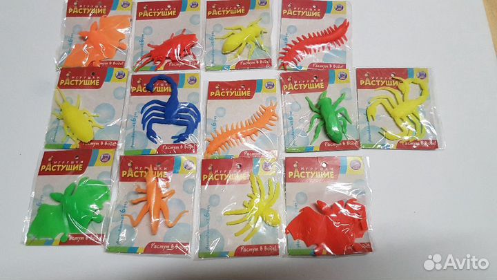 Растущие игрушки